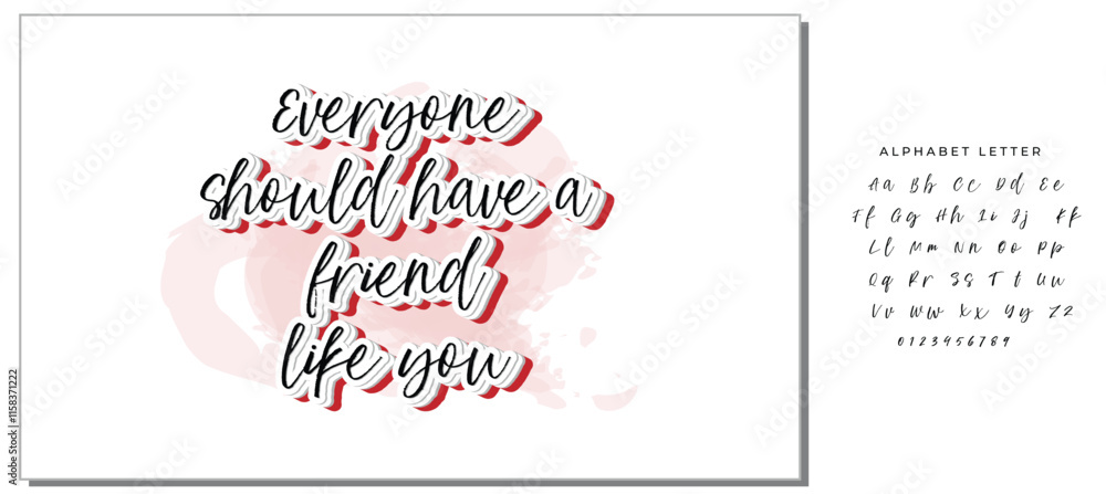 everyone should have a friend like you letter quote everyone should have a friend like you letter quote