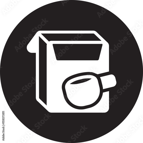 washing powder glyph icon