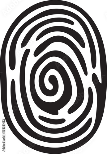 finger print vector