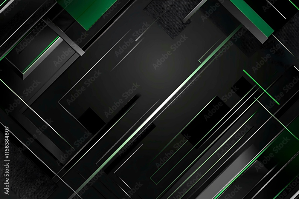 This vector illustration features a gradient green-black circuit board background, highlighted by an abstract technology pattern resembling interconnected circuitry. This vector illustration features a gradient green-black circuit board background, highlighted by an abstract technology pattern resembling interconnected circuitry.
