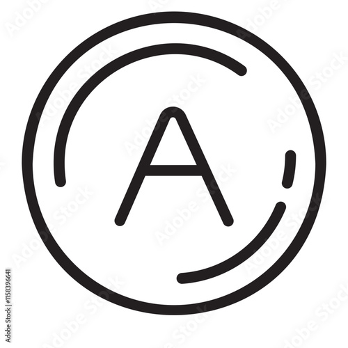 Solvent line icon