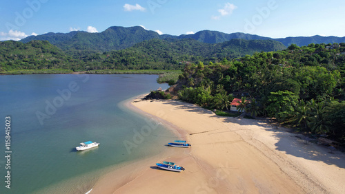 Comoros beachs and bays near Nioumachoua, Moheli Island, Comoros photo