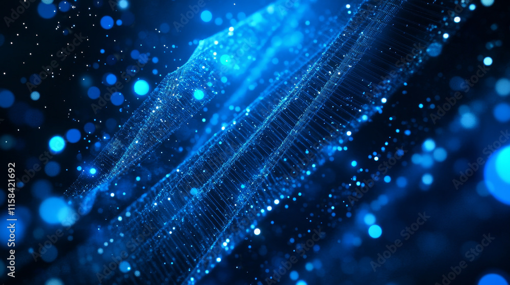 abstract technology science concept DNA futuristic on hi tech blue background. abstract technology science concept DNA futuristic on hi tech blue background.