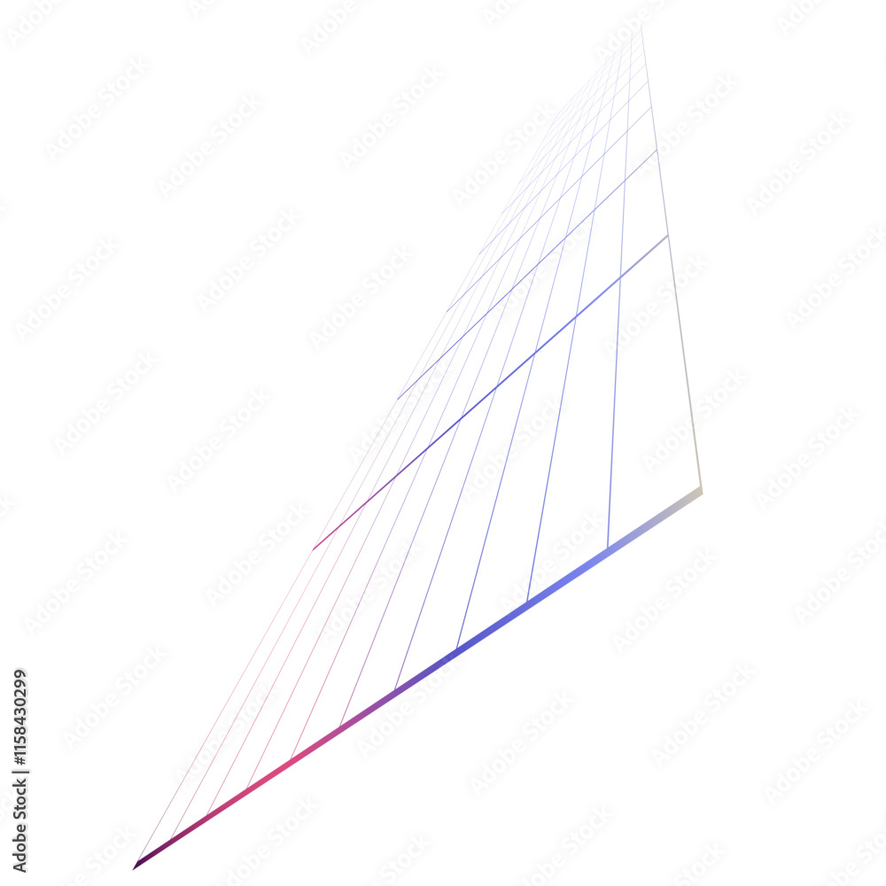 Obraz premium Wireframe Simple Element