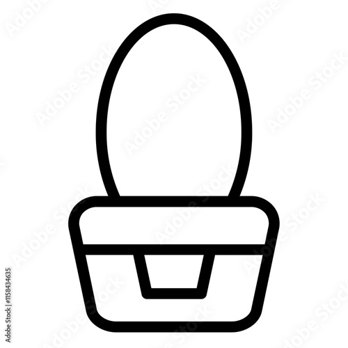 Sling Bag Women Line Icon