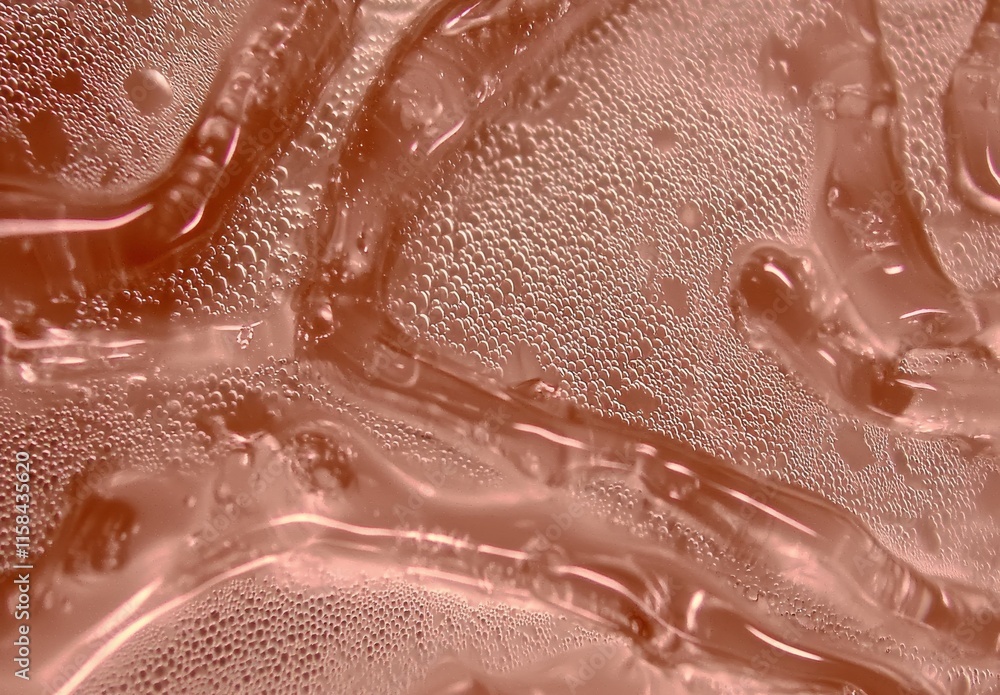 Fototapeta premium Rose Gold Drink Texture