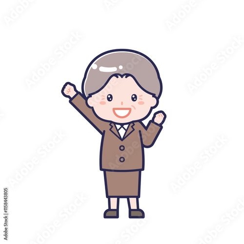 Wallpaper Mural スーツ_シニア／女性 06 Torontodigital.ca