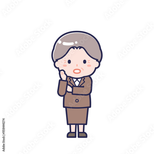 Wallpaper Mural スーツ_シニア／女性 20 Torontodigital.ca