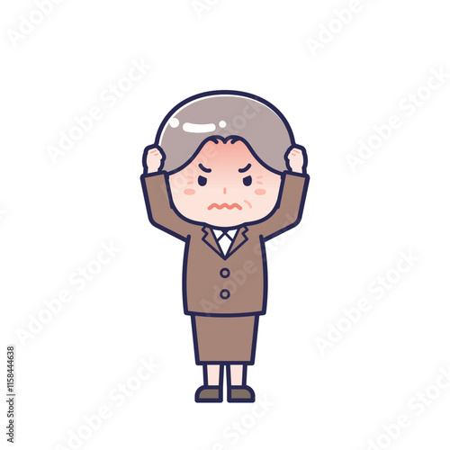 Wallpaper Mural スーツ_シニア／女性 27 Torontodigital.ca