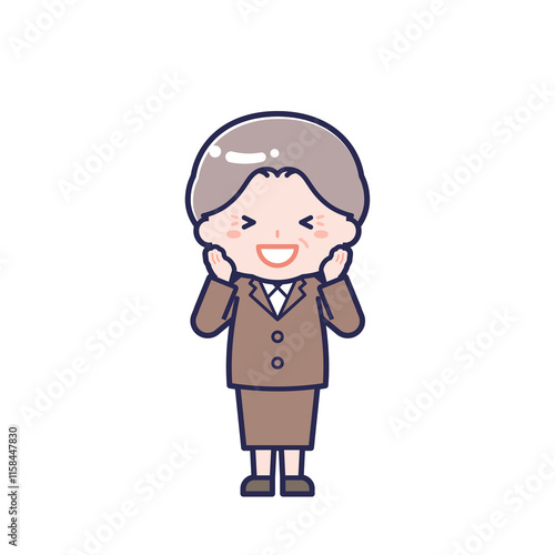 Wallpaper Mural スーツ_シニア／女性 21 Torontodigital.ca