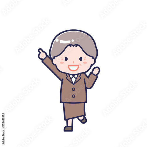 Wallpaper Mural スーツ_シニア／女性 05 Torontodigital.ca