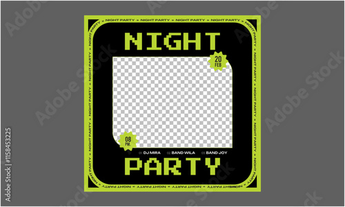 Night Party Socials Media