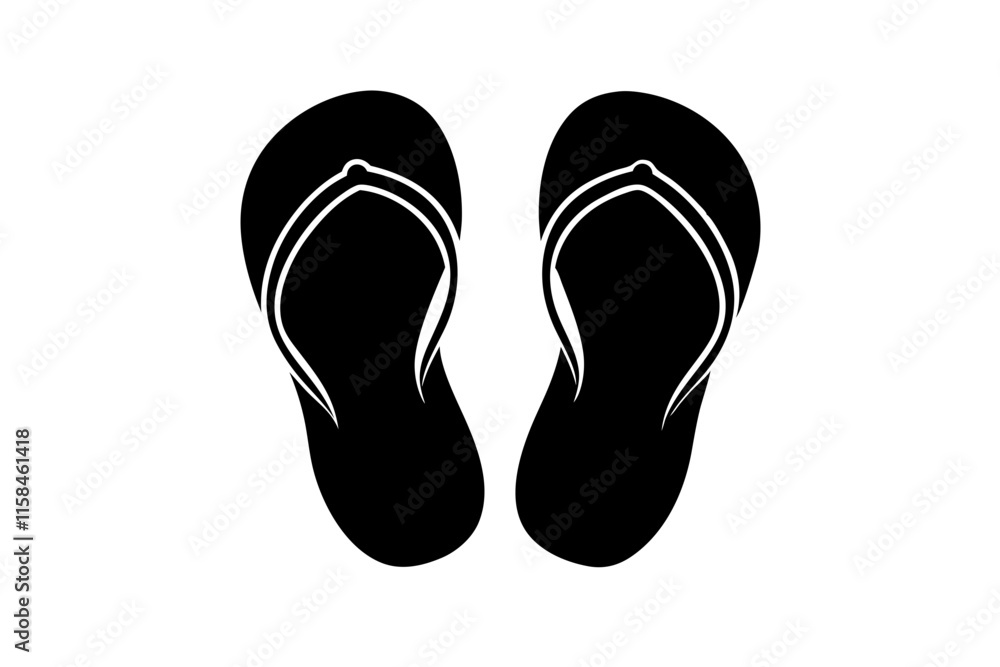 black flip flops black flip flops