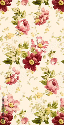 Textile Floral pattern 