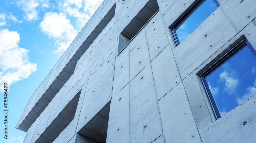 Industrial production of fibrecement panels designed for use in ventilated facades, showcasing the versatility and efficiency of fibrecement panels in modern construction applications.