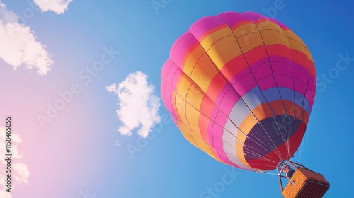 The Colorful Hot Air Balloon