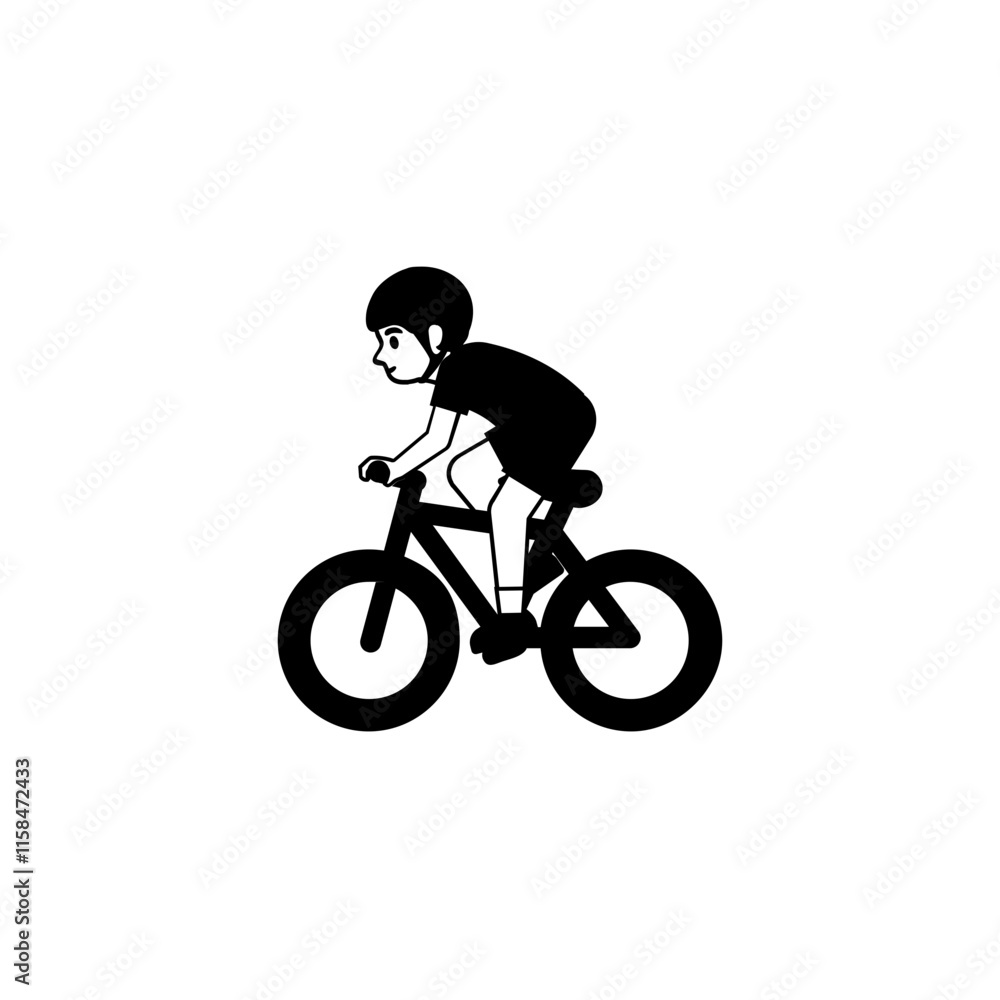 Obraz premium Person Cycling 