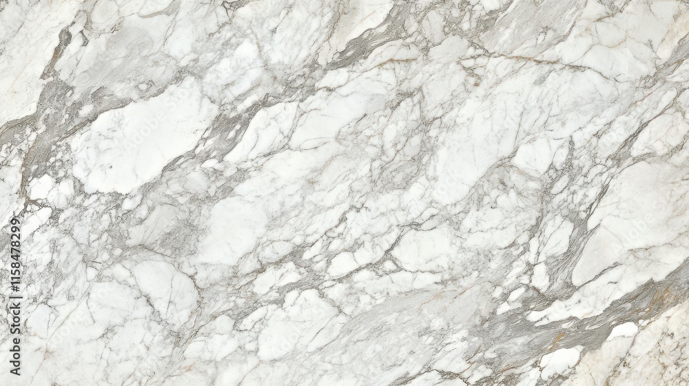 Fototapeta premium White marble surface with subtle gray veining