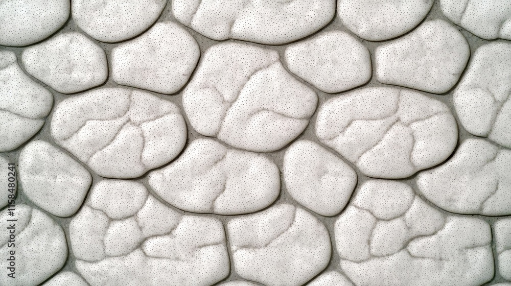 Textured Surface of Pebbles with Soft Shadows and Highlights Textured Surface of Pebbles with Soft Shadows and Highlights