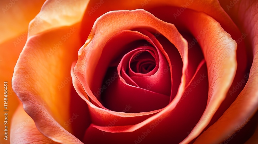 Macro shot of a blooming rose flower, showcasing the intricate details of the blooming rose. This stock photo highlights the beauty of a blooming rose in stunning clarity. Macro shot of a blooming rose flower, showcasing the intricate details of the blooming rose. This stock photo highlights the beauty of a blooming rose in stunning clarity.