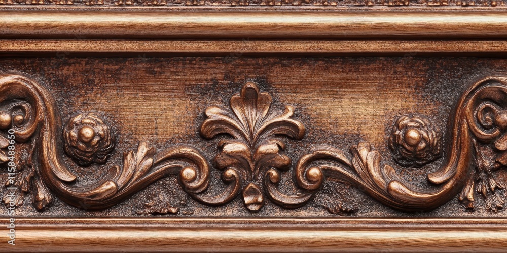 Classic picture frame made of old carved wood, showcasing intricate designs that highlight the beauty of the old carved wood. This classic picture frame adds elegance to any decor. Classic picture frame made of old carved wood, showcasing intricate designs that highlight the beauty of the old carved wood. This classic picture frame adds elegance to any decor.