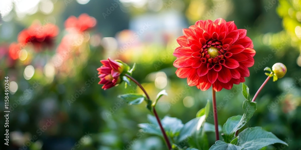 Vibrant red flower blooming in a serene backyard, showcasing the natural beauty of the red flower and creating a peaceful atmosphere in the outdoor space filled with the lovely red flower. Vibrant red flower blooming in a serene backyard, showcasing the natural beauty of the red flower and creating a peaceful atmosphere in the outdoor space filled with the lovely red flower.