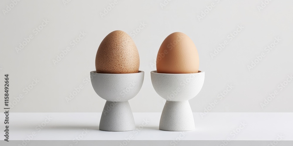 Bouncing egg and egg cup display on a clean white background, showcasing a unique design featuring an egg and egg cup that adds a playful touch to any setting. Bouncing egg and egg cup display on a clean white background, showcasing a unique design featuring an egg and egg cup that adds a playful touch to any setting.