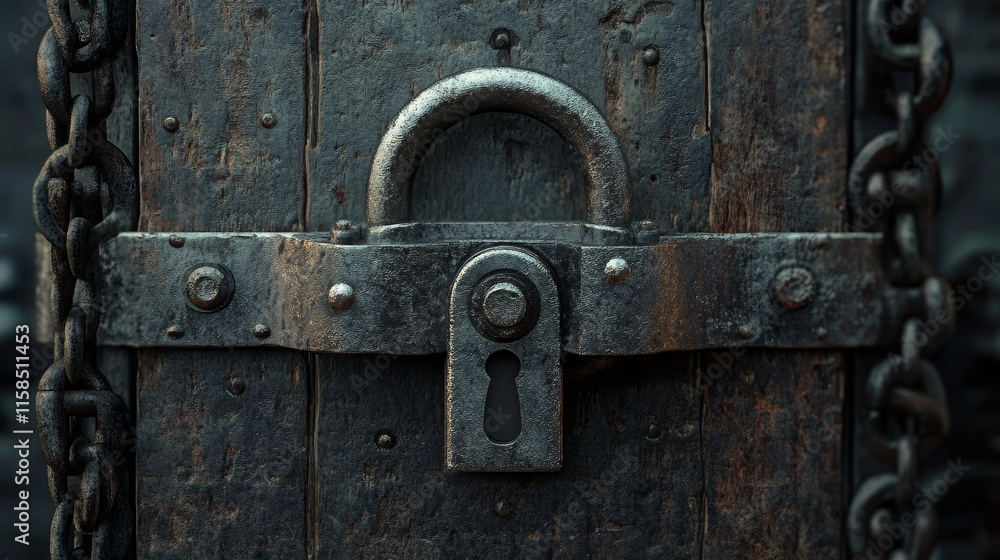 abstract technology concept cyber security with lock circle in digital link hi tech background abstract technology concept cyber security with lock circle in digital link hi tech background