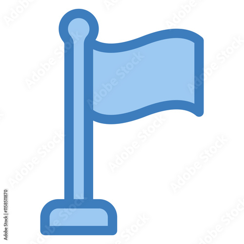 Flag Icon Element For Design