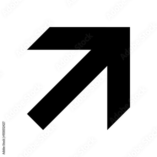 arrow icon top right corner