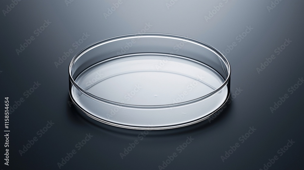 A photostock of a sterile petri dish containing cell cultures A photostock of a sterile petri dish containing cell cultures