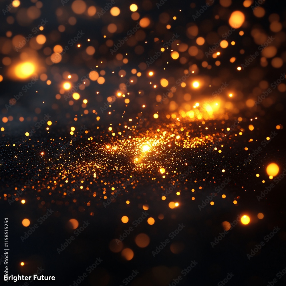 A Brighter Future – Golden Sparkles Theme A Brighter Future – Golden Sparkles Theme