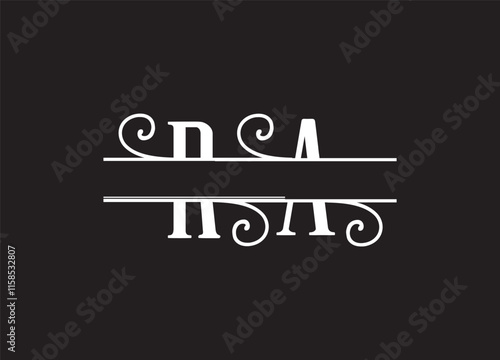 RA logo design creative logo design and modern logo
