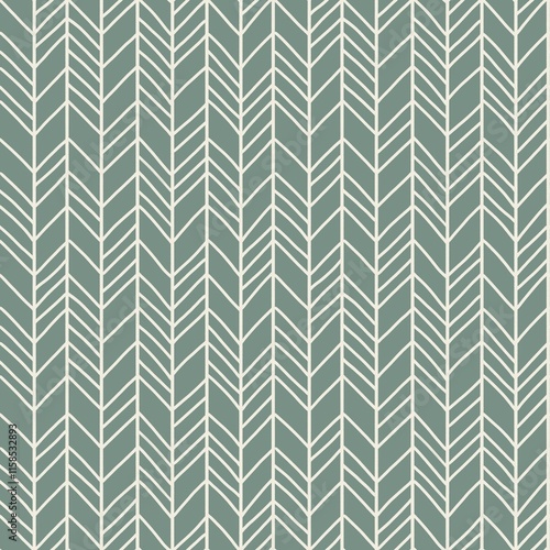 Tribal geometric ethnic seamless pattern design