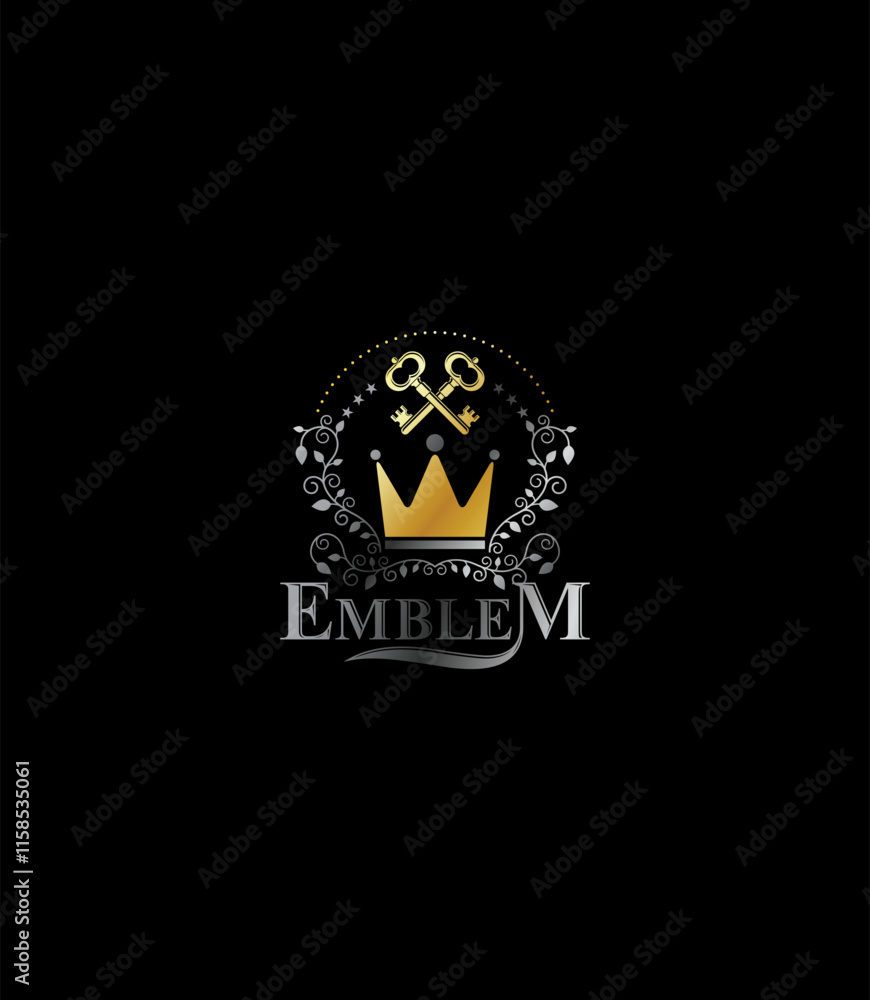 Elegant gold logo with laurel wreath and justice scales. Perfect for legal offices, attorneys, and professional branding. Elegant gold logo with laurel wreath and justice scales. Perfect for legal offices, attorneys, and professional branding.