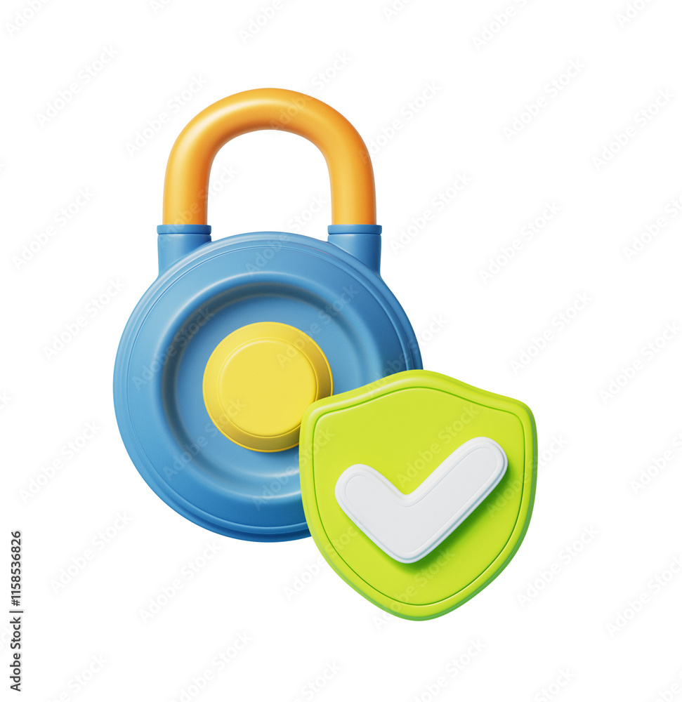 보안 자물쇠 체크 방패 아이콘 Security Lock and Check Shield Icon 보안 자물쇠 체크 방패 아이콘 Security Lock and Check Shield Icon