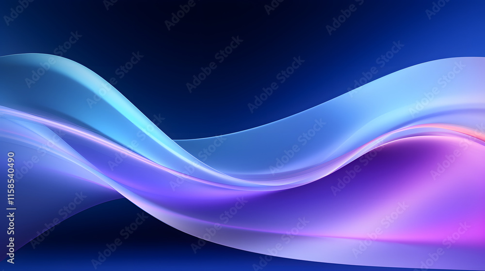 Digital purple blue wavy gradient curve abstract graphic poster background Digital purple blue wavy gradient curve abstract graphic poster background