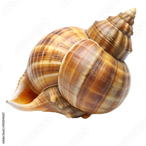 Whelk isolated on transparent background photo