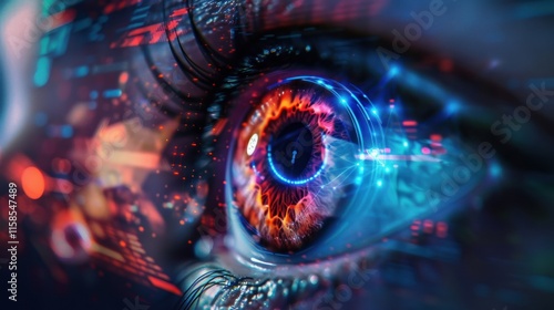 Digital Eye: A Futuristic Vision of Technology and the Human Gaze