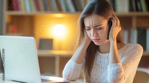 The Young Woman with Headset