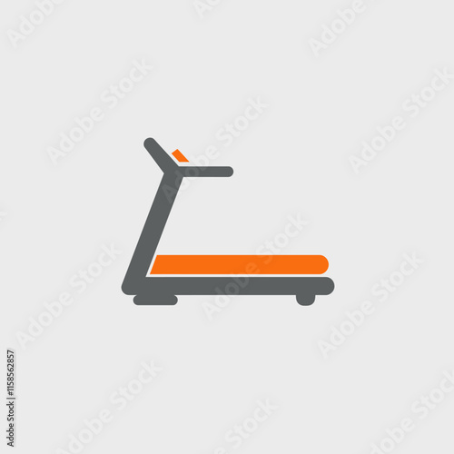 Muscular bodybuilders and fitness vector logos.