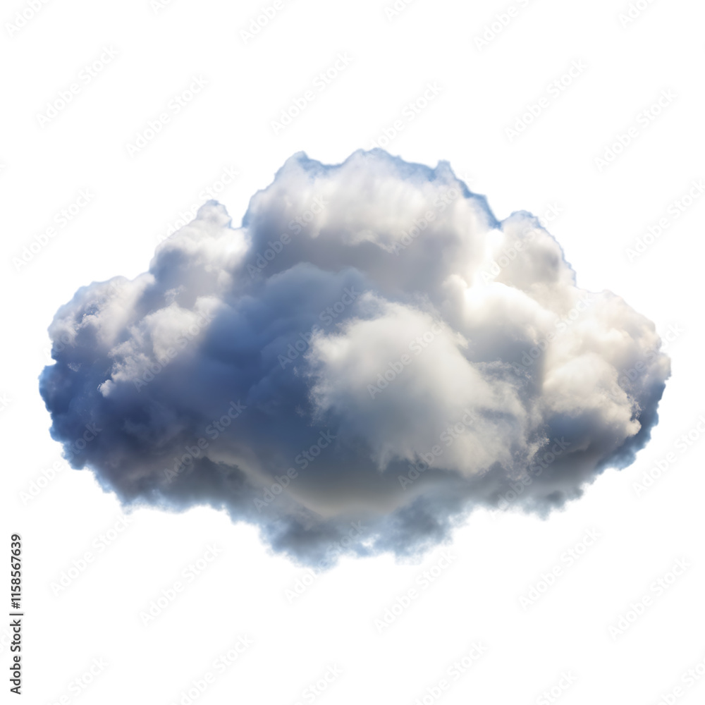 cloud isolated on White Background cloud isolated on White Background