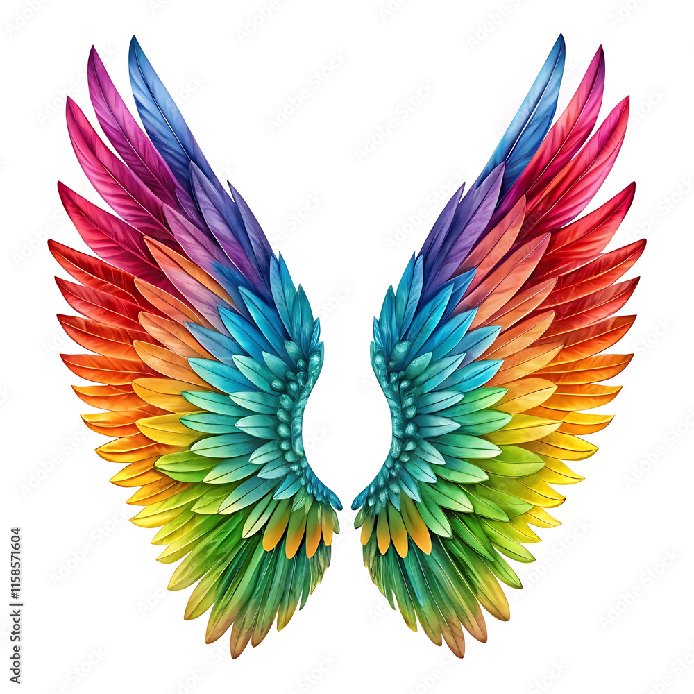 Obraz premium angel wings