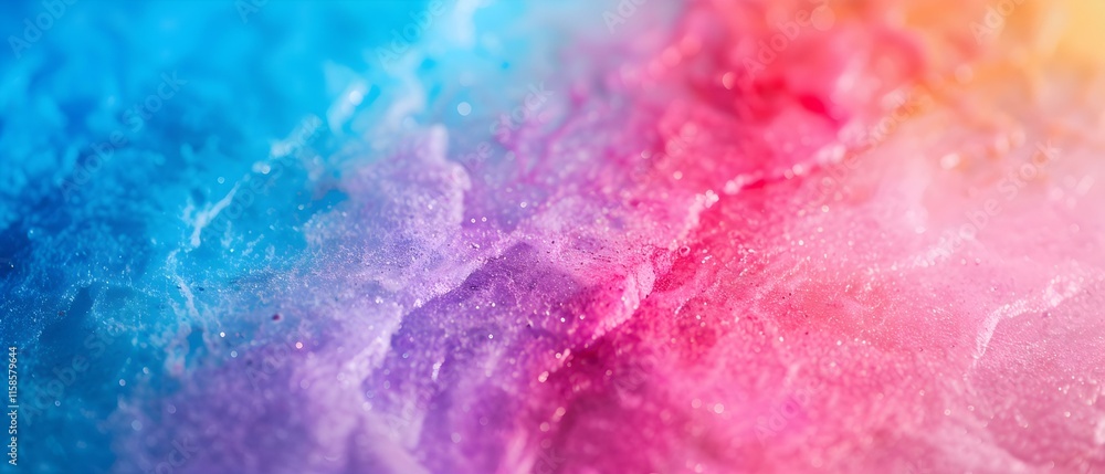 Obraz premium Abstract Colorful Texture with Shades of Blue, Pink, Purple, and Orange in a Dreamy Background