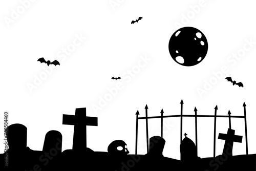 Halloween Silhouette Background