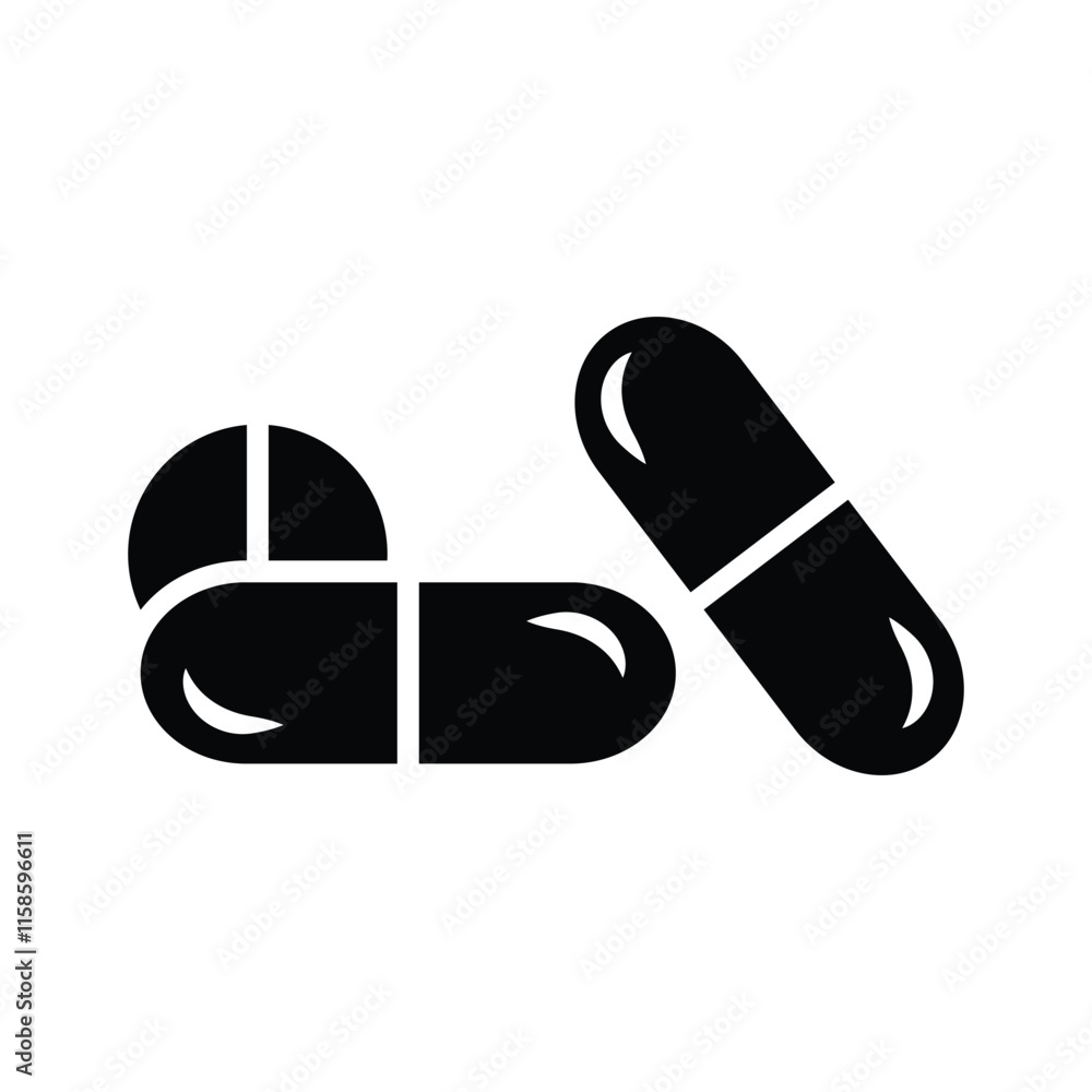 high quality modern capsule icon with minimalist design for digital and print projects high quality modern capsule icon with minimalist design for digital and print projects