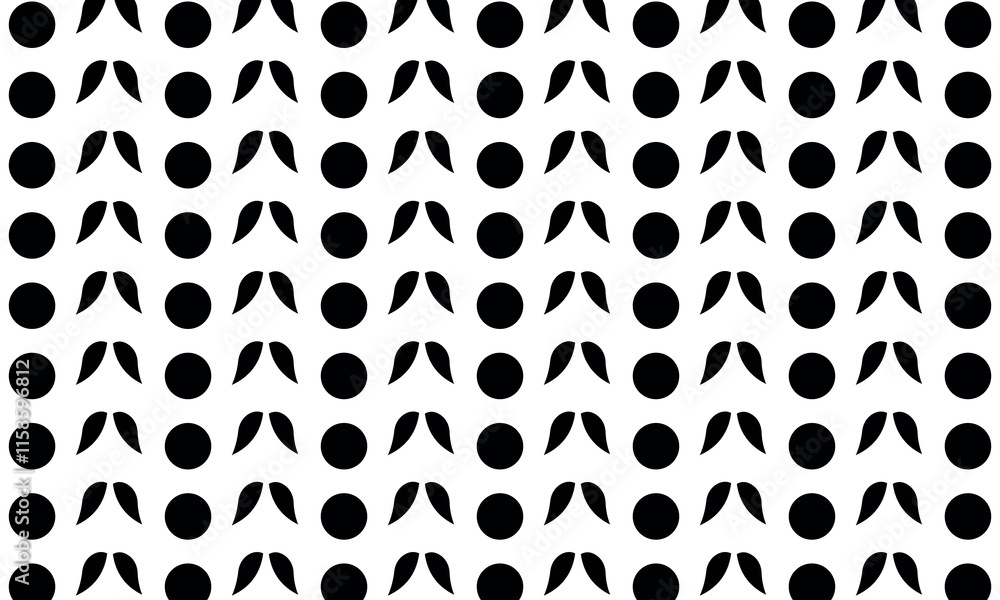 Fototapeta premium WebMinimalist Seamless Pattern Vector Design Images Modern Background. 