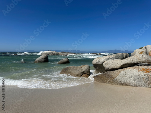 Boulders Beach in Simon's Town, Cape Town, South Africa