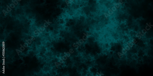 abstract cloud and vapor texture background. Black and blue smoke aquarelle smudge illustration smooth grungy smokey light pastel colors ink glow. Teal color powder explosion .	
