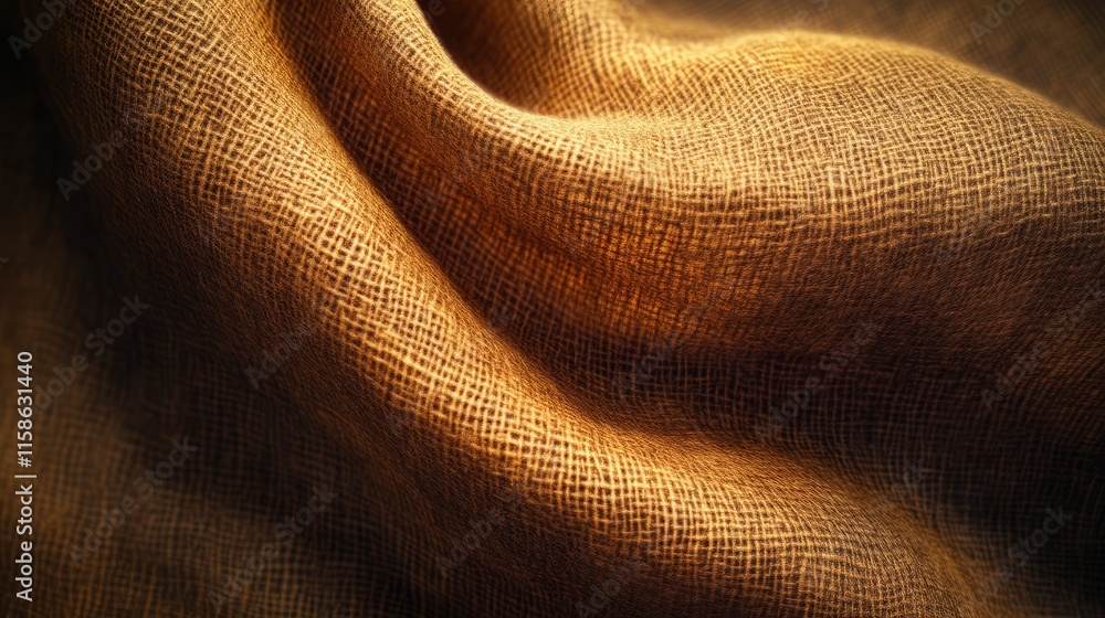 A close-up view of soft, textured fabric with warm, earthy tones, showcasing intricate patterns and the interplay of light and shadow. A close-up view of soft, textured fabric with warm, earthy tones, showcasing intricate patterns and the interplay of light and shadow.
